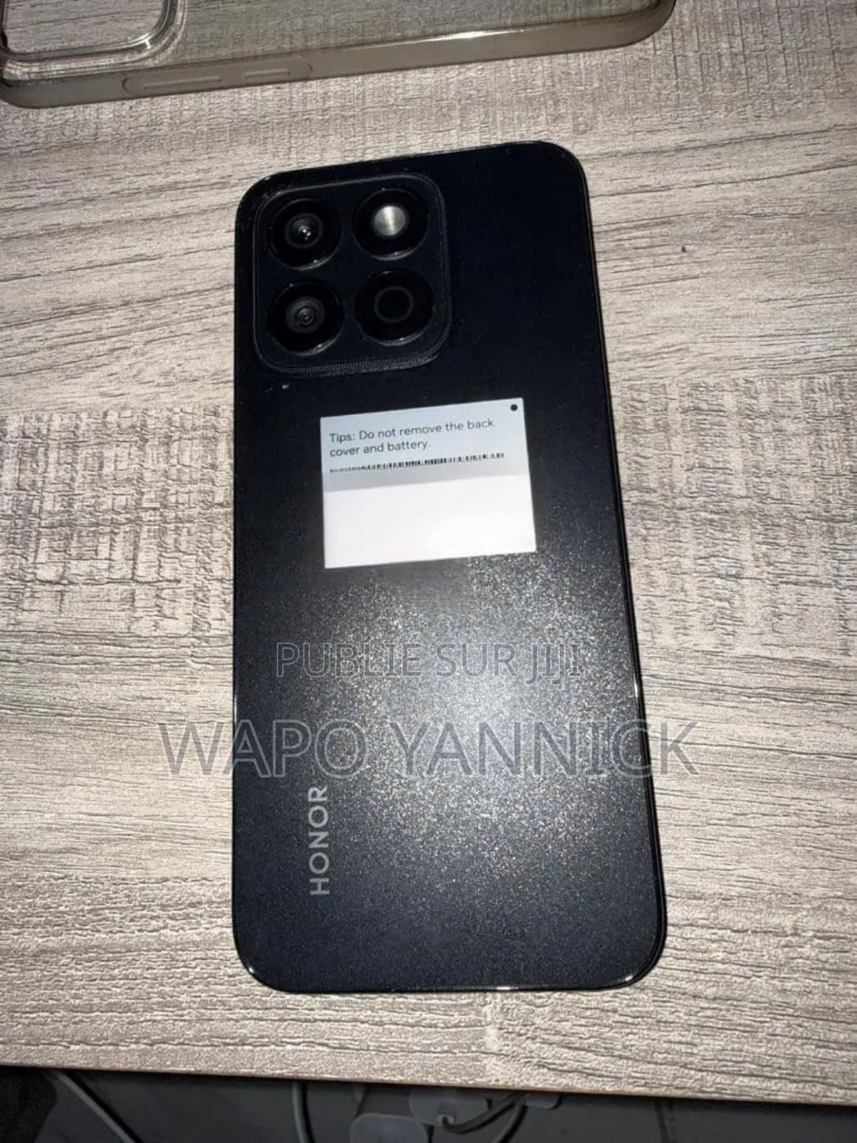 Nouveau Honor X8b 256 GB Noir