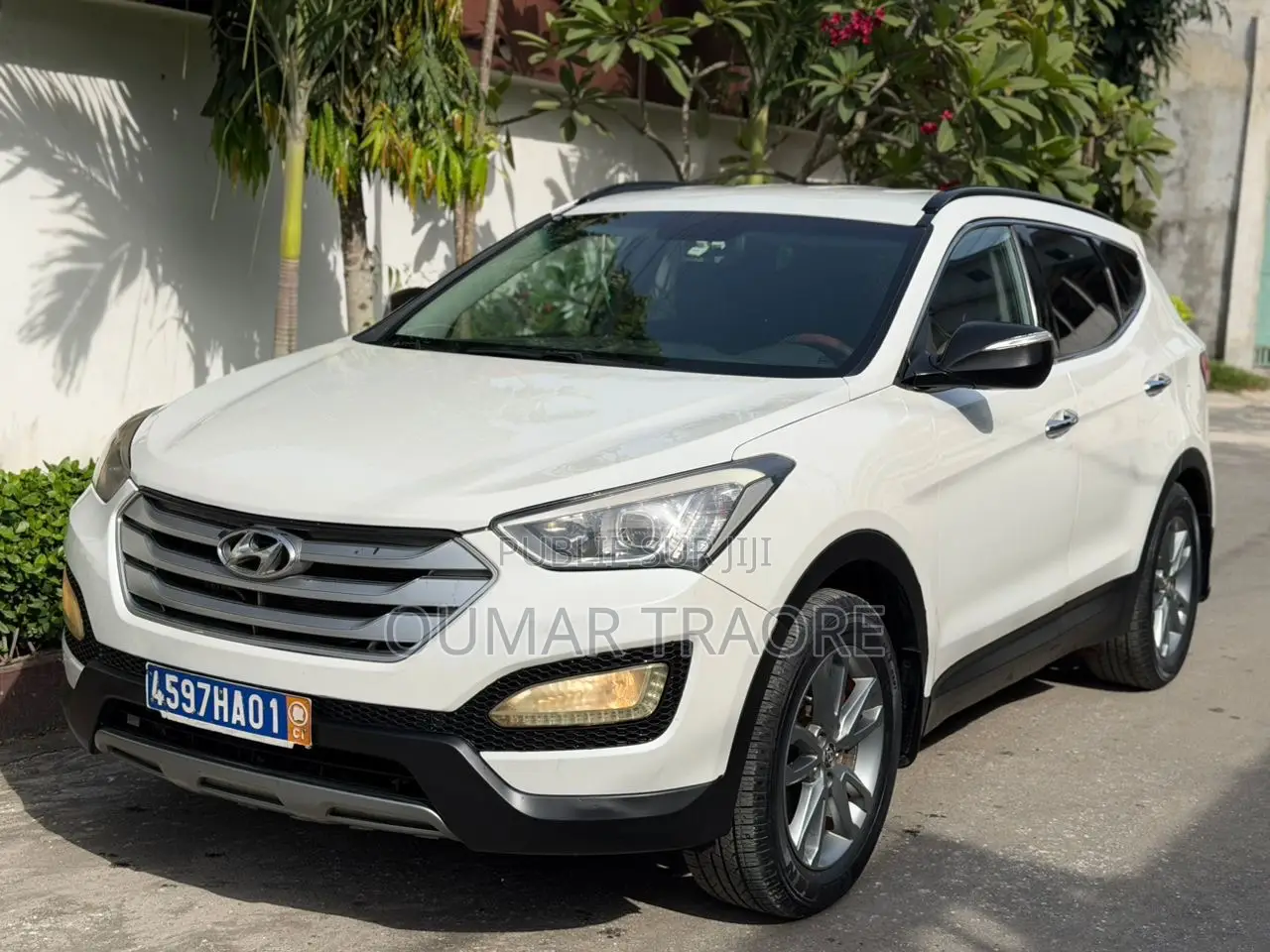 Hyundai Santa Fe 2013 Blanc