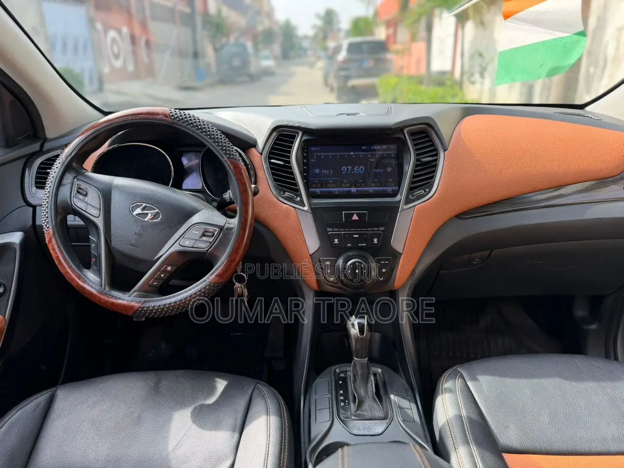 Hyundai Santa Fe 2013 Blanc