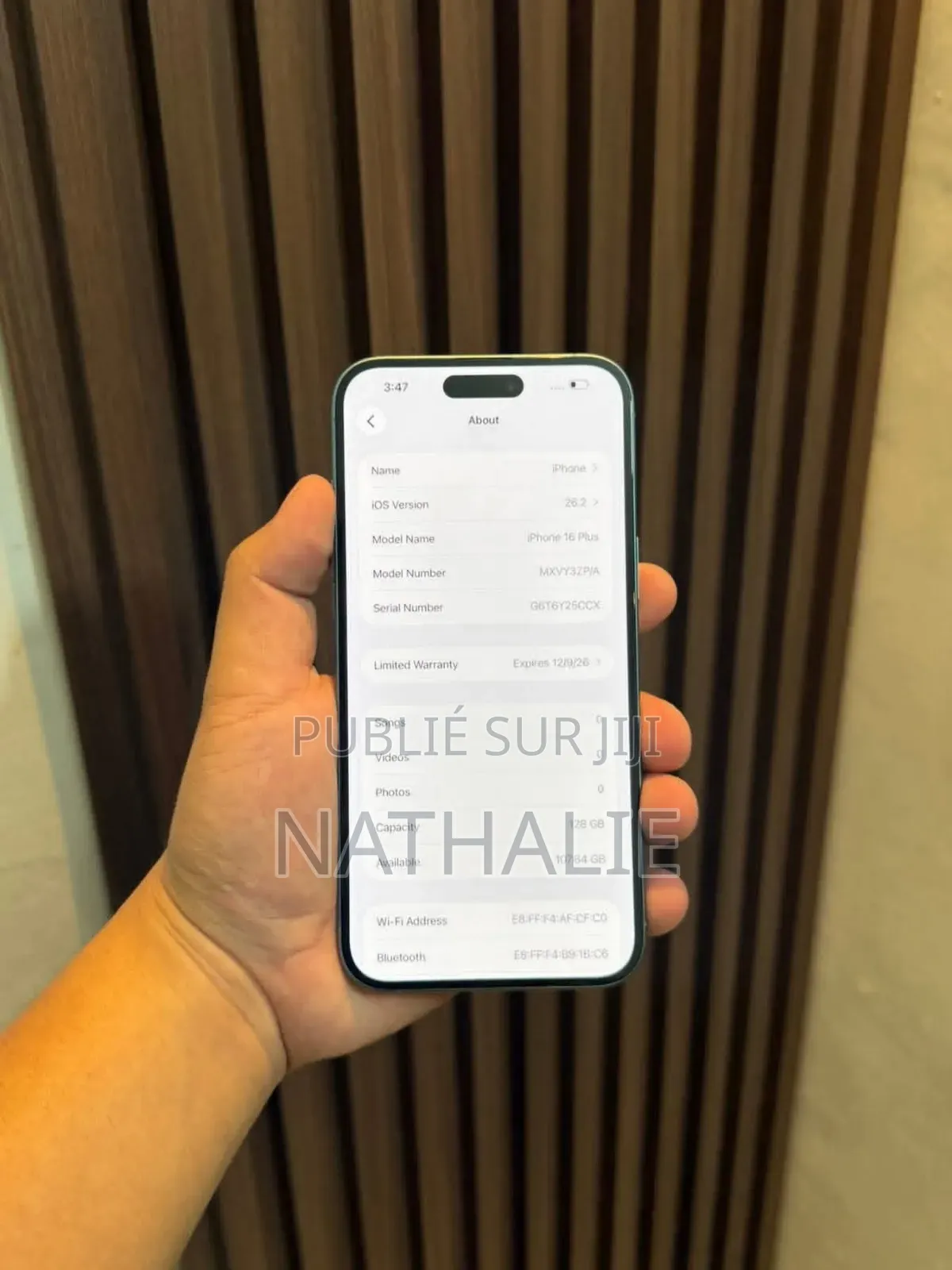 Nouveau Apple iPhone 16 512 GB Bleu