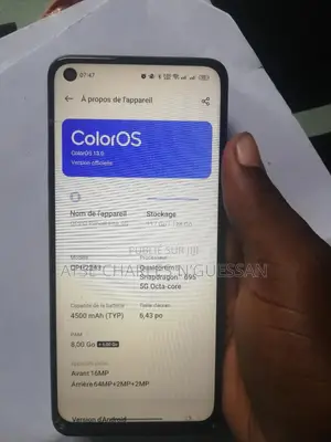 Oppo Reno8 5G 128 GB Noir