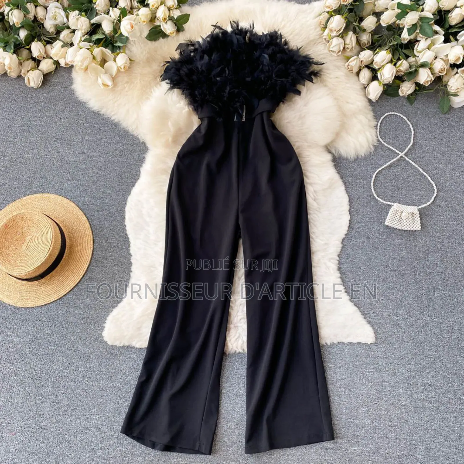 Combinaison Bustier Duveteuse