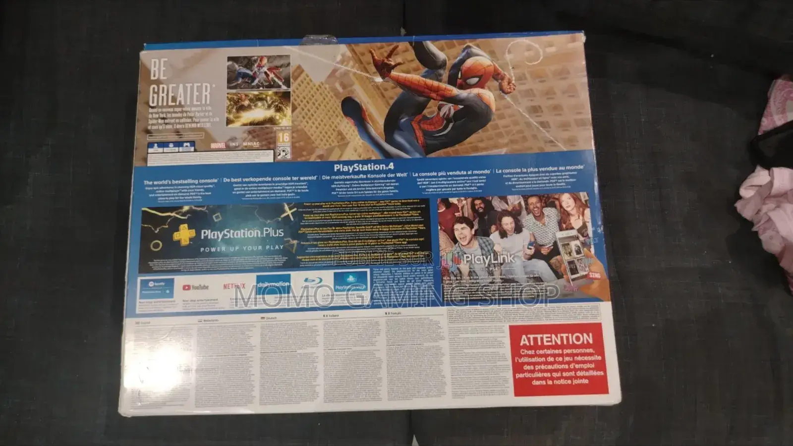 Ps4 Slim Neuf Edition Marvel's Spider-man 1 Tera De Stockage Plus