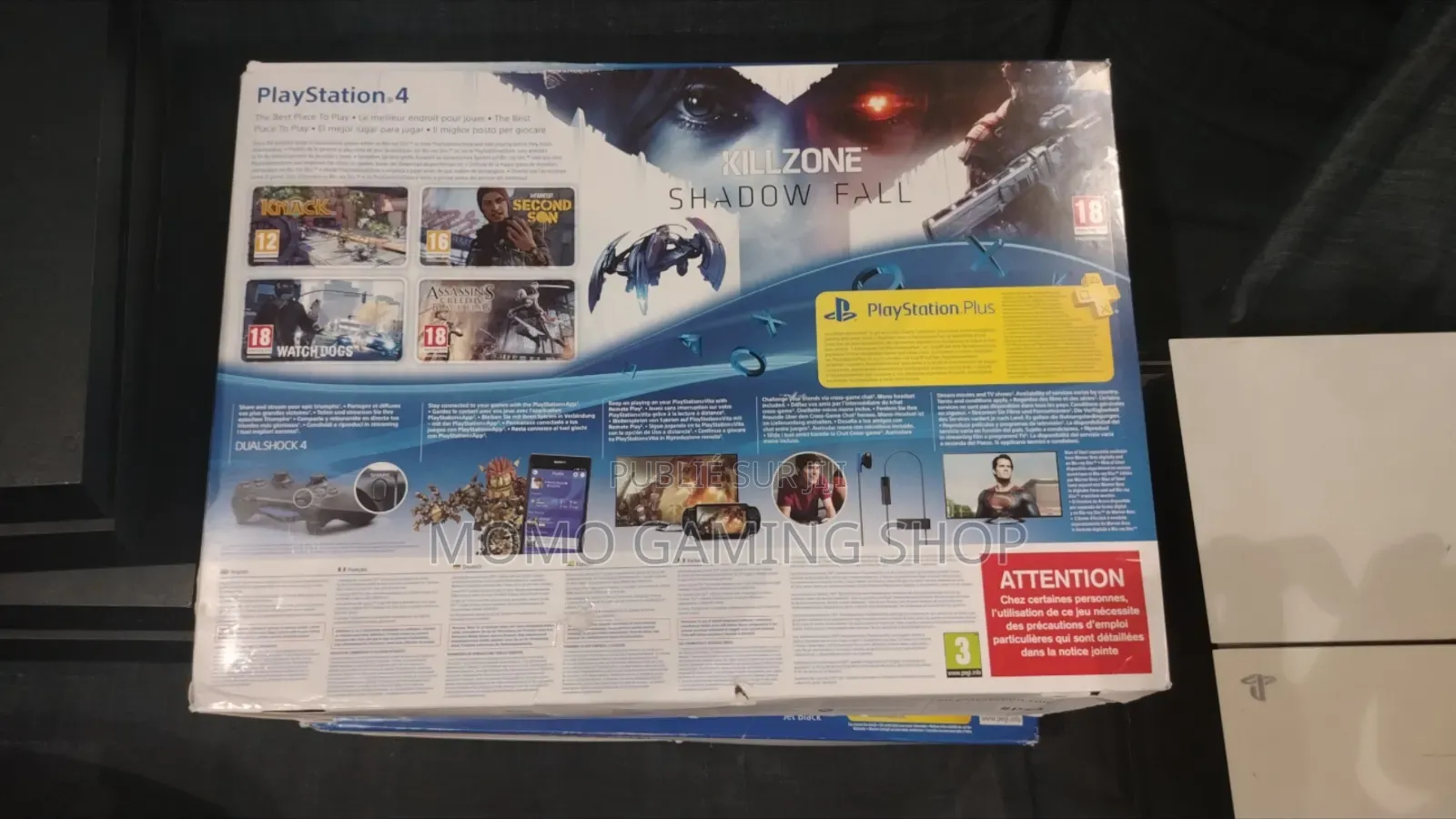 Ps4 Fat Standard 500gb De Stockage