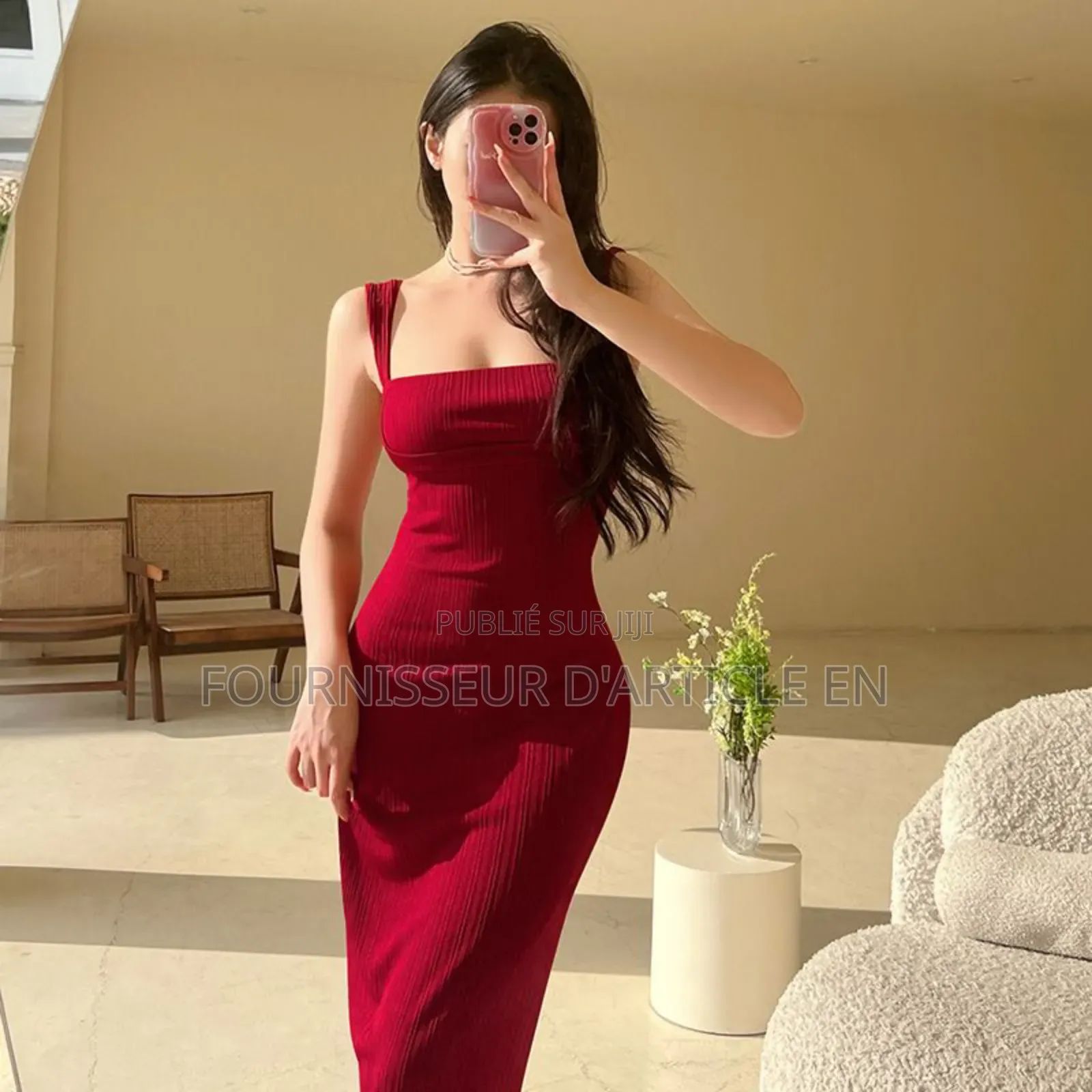 Robe Moulante Dos Nu