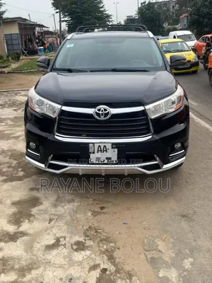 Toyota Highlander Limited V6 4x4 (3.5L 6cyl 6A) 2016 Noir