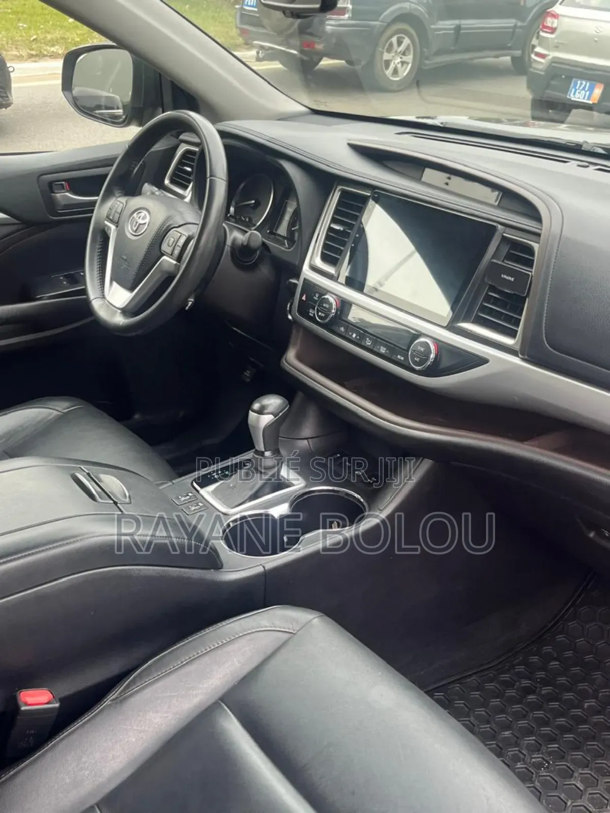 Toyota Highlander Limited V6 4x4 (3.5L 6cyl 6A) 2016 Noir