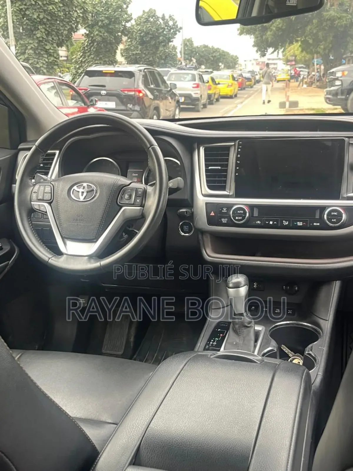 Toyota Highlander Limited V6 4x4 (3.5L 6cyl 6A) 2016 Noir