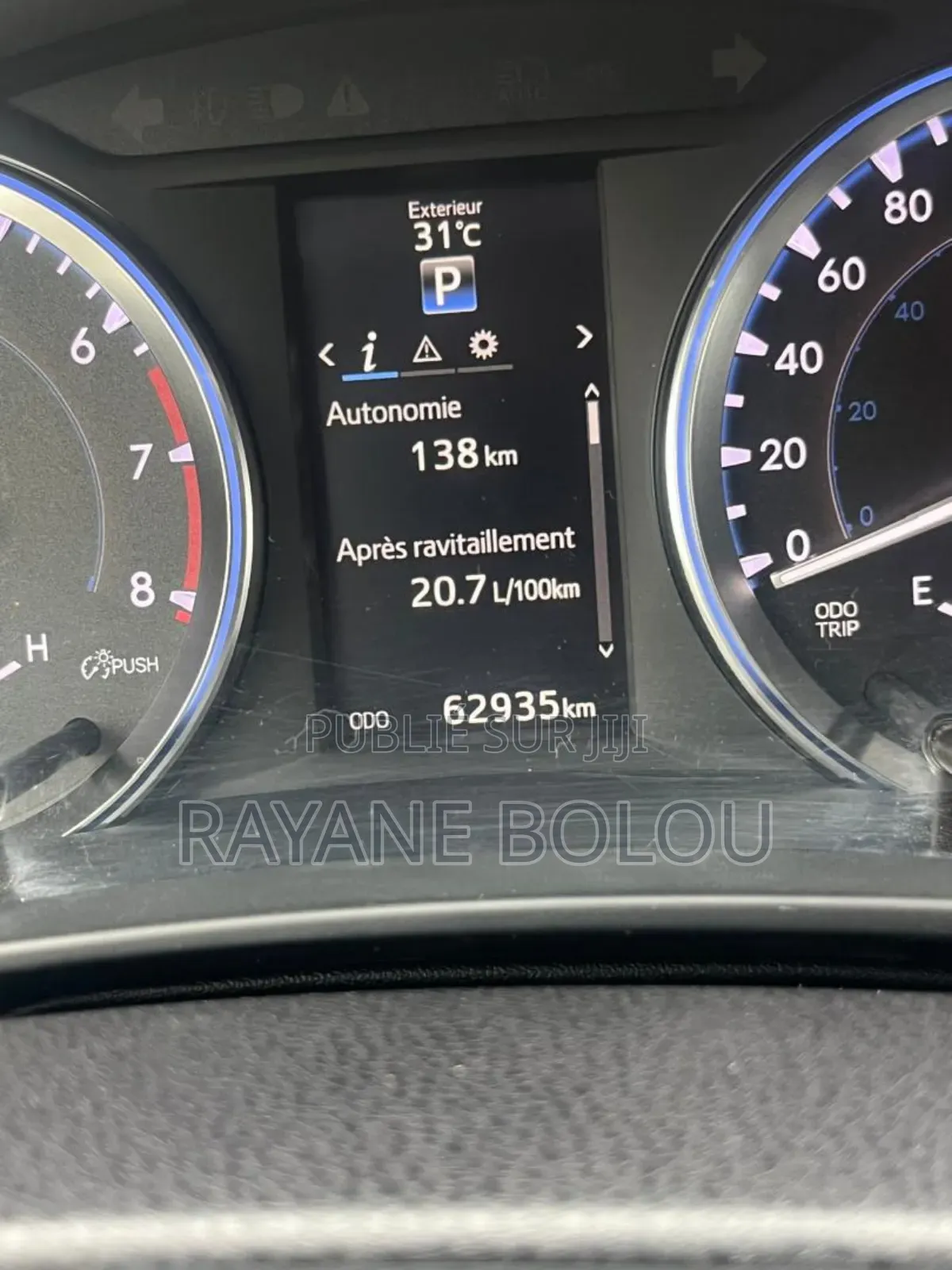 Toyota Highlander Limited V6 4x4 (3.5L 6cyl 6A) 2016 Noir