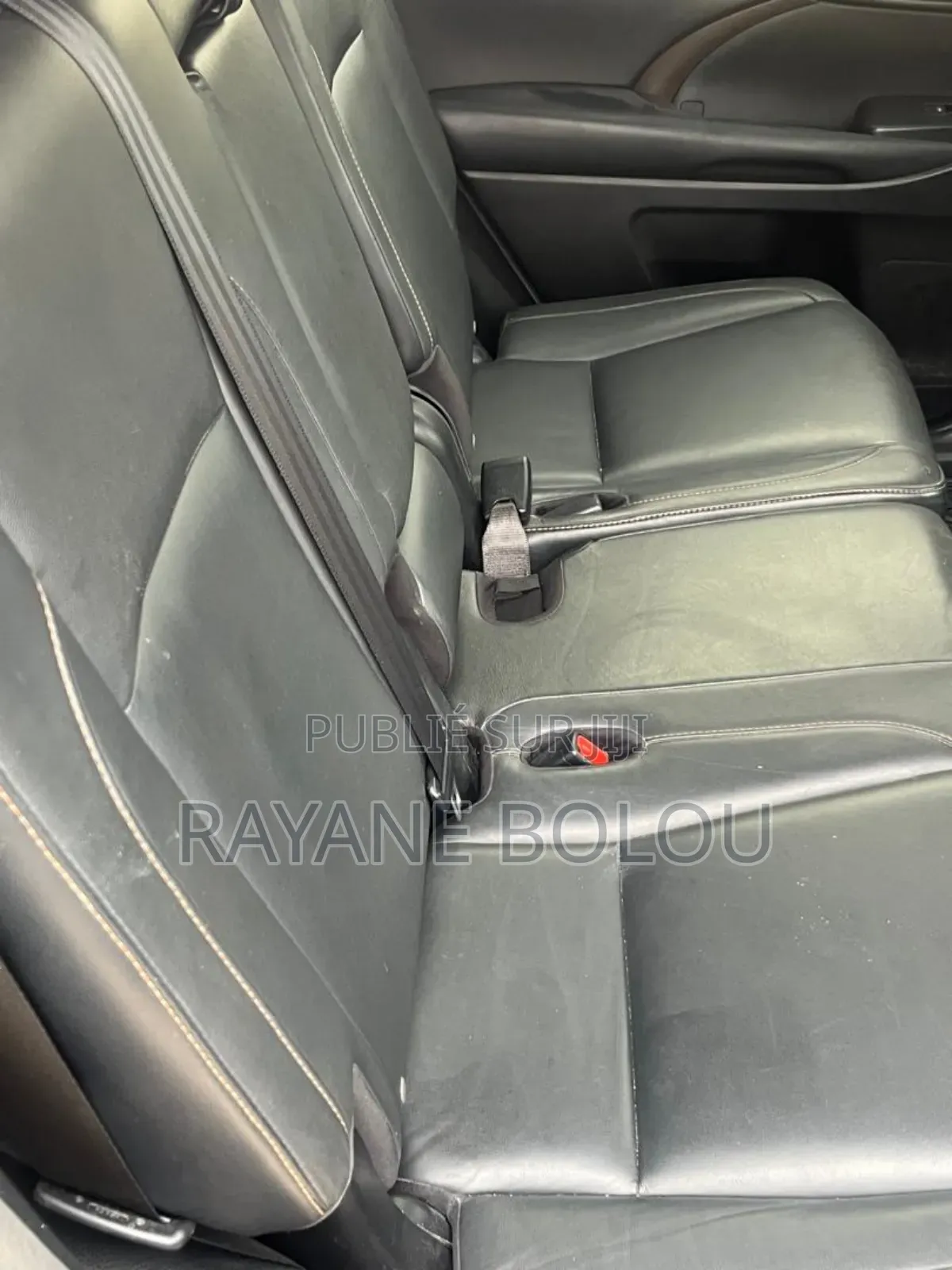 Toyota Highlander Limited V6 4x4 (3.5L 6cyl 6A) 2016 Noir