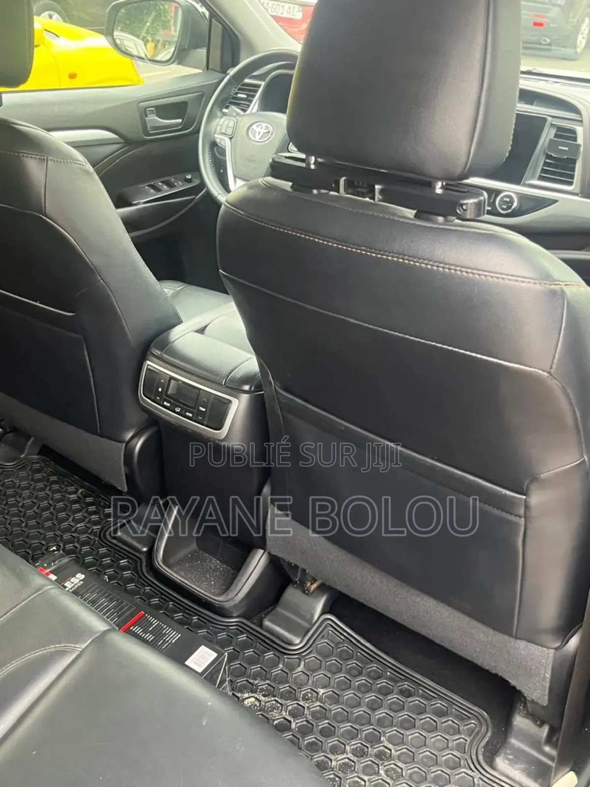 Toyota Highlander Limited V6 4x4 (3.5L 6cyl 6A) 2016 Noir