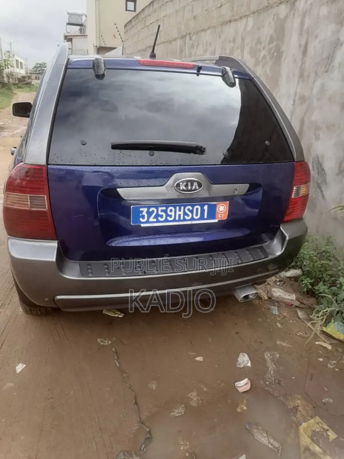 Kia Sportage 2008 Bleu