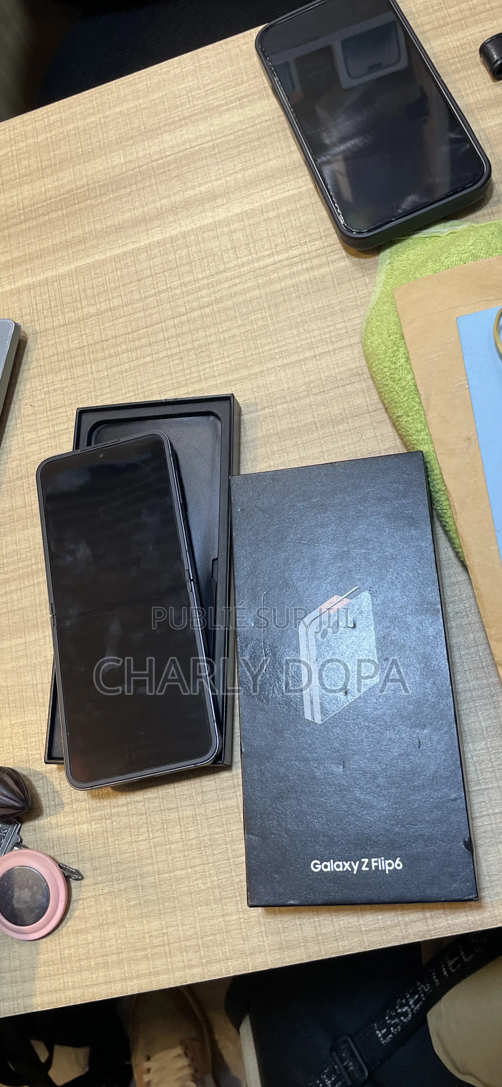 Samsung Galaxy Z Flip6 256 GB Noir