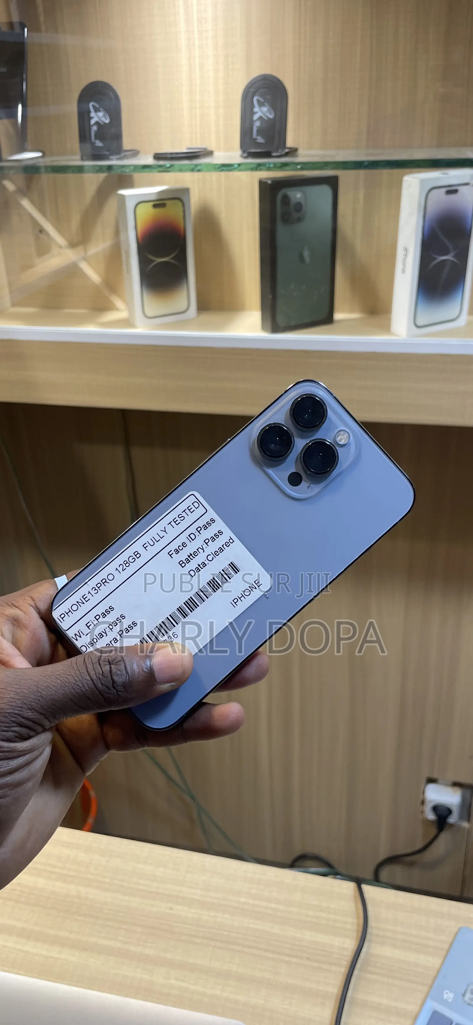 Apple iPhone 13 Pro 128 GB Bleu