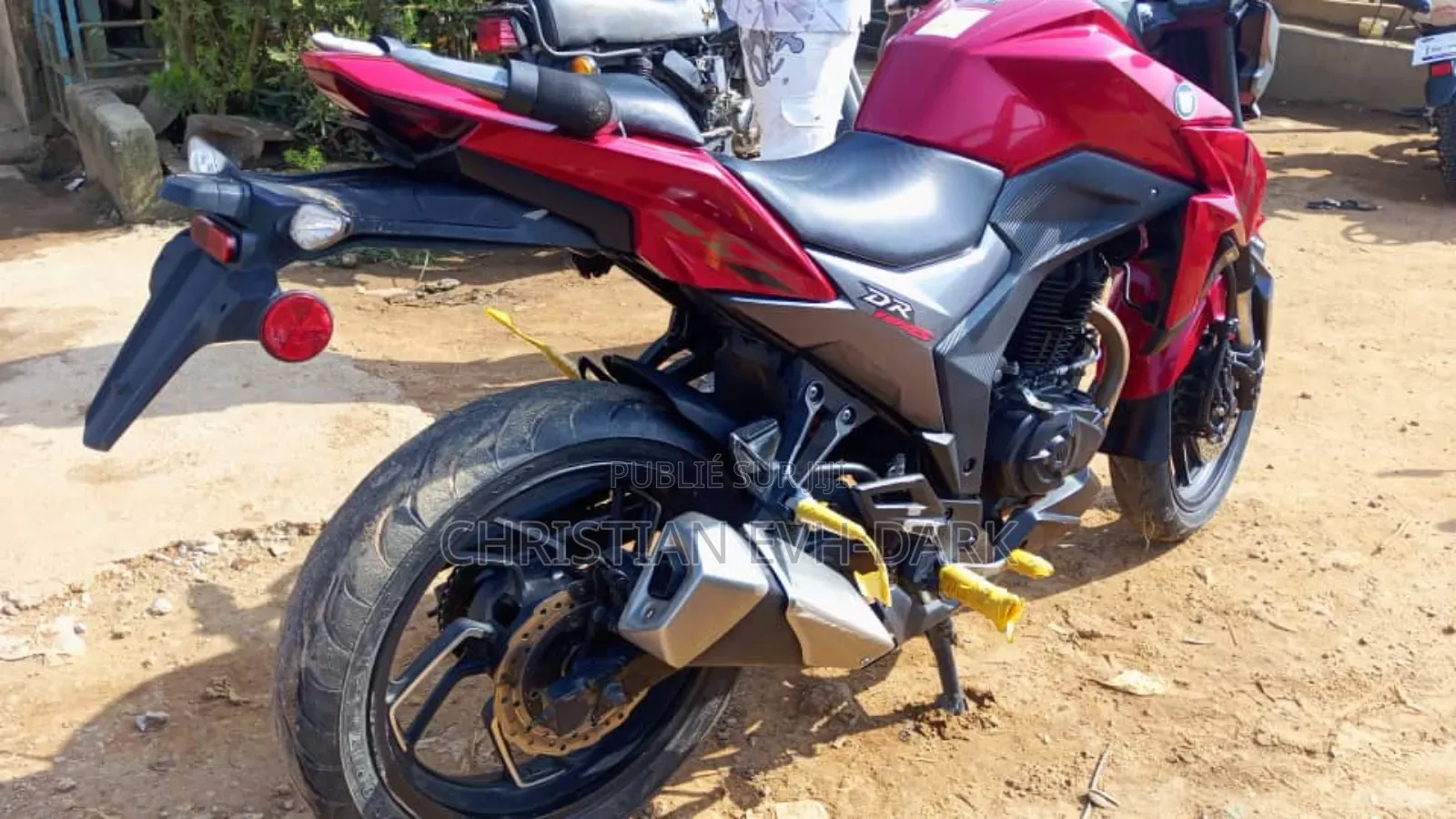 Haojue DR190S 2022 Rouge