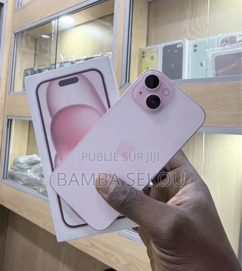 Nouveau Apple iPhone 15 256 GB Blanc