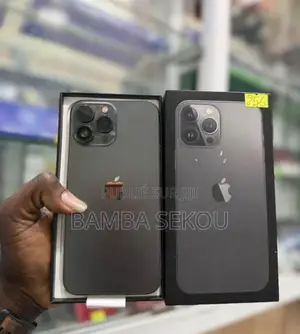 Nouveau Apple iPhone 13 Pro 128 GB Noir