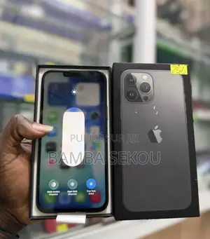 Nouveau Apple iPhone 13 Pro 128 GB Noir