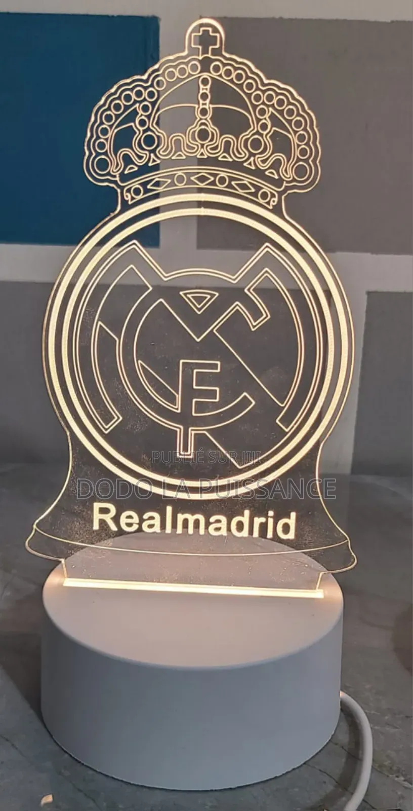 Fans Du Football Lampe Led 3d