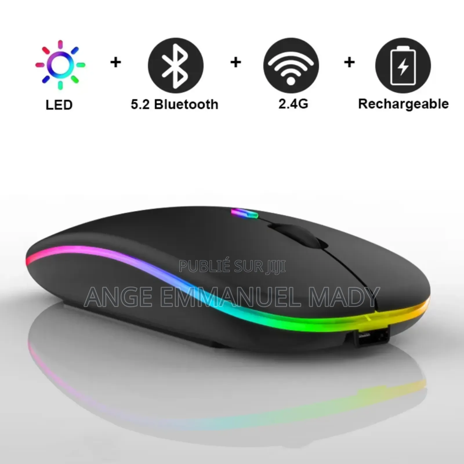 Souris Sans Fil Rechargeable