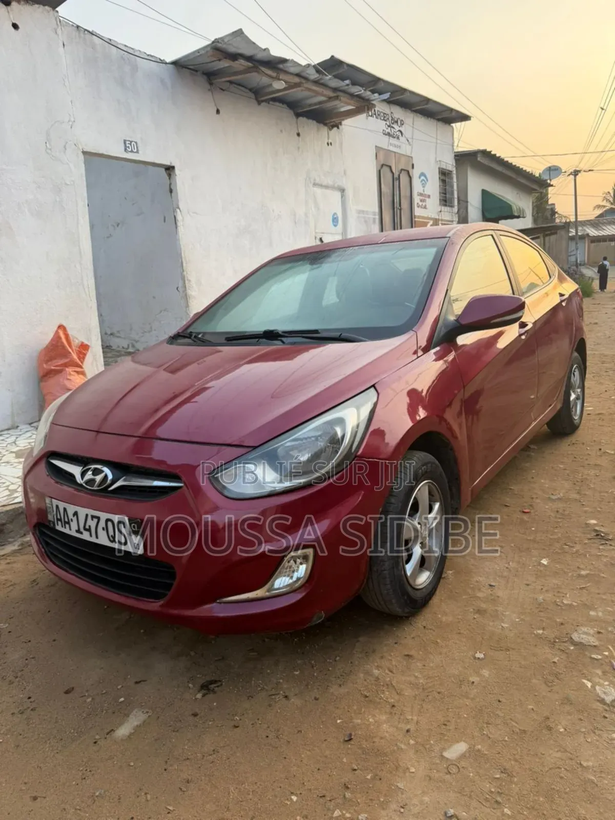 Hyundai Accent GS 2013 Rouge