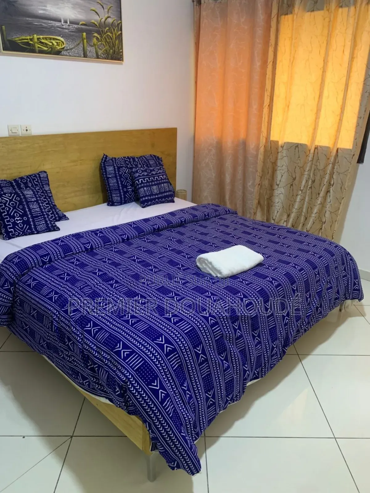 Meublé 2chbre Appartement dans Dibi Résidence, Cocody à Louer