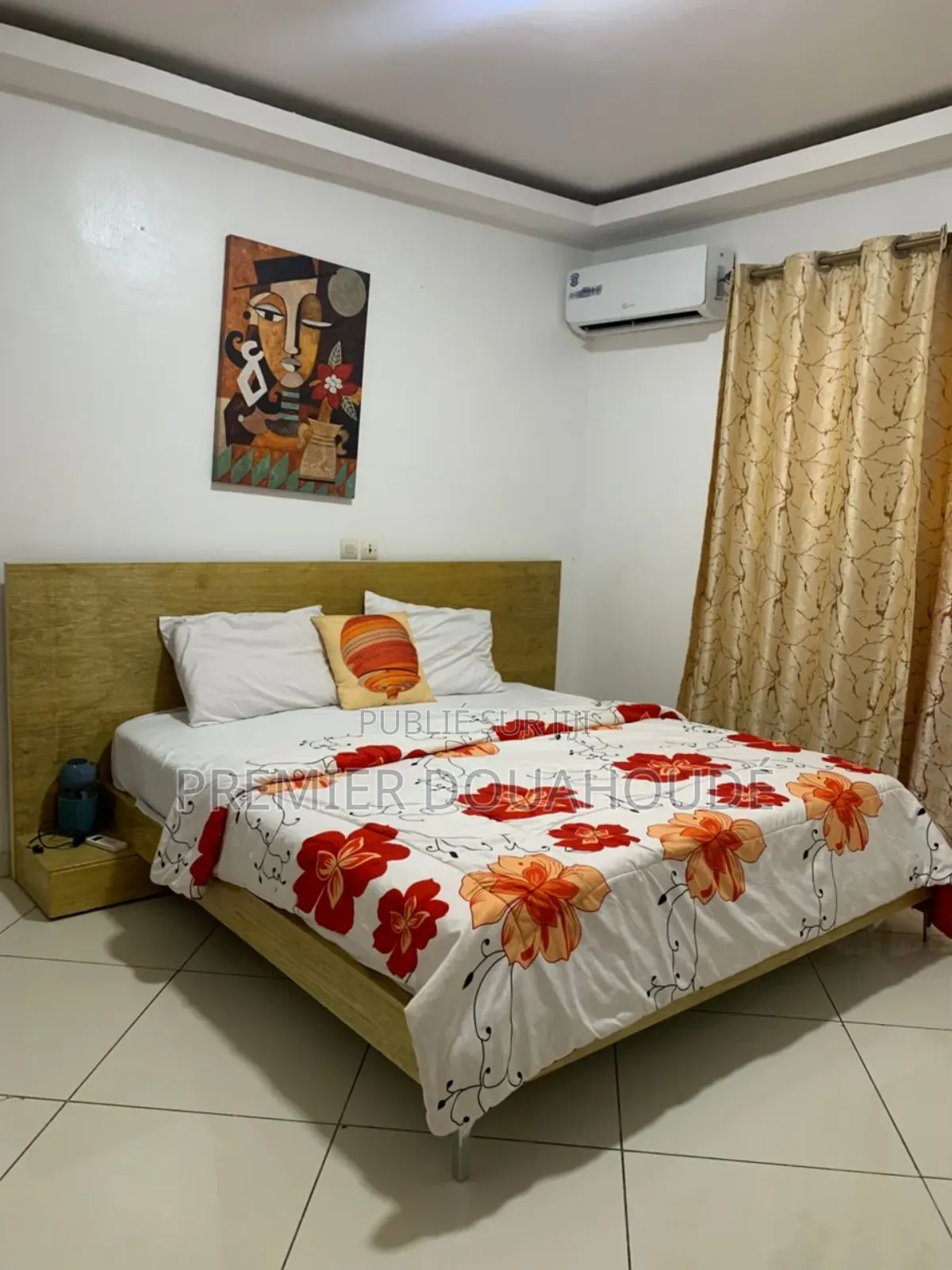 Meublé 2chbre Appartement dans Dibi Résidence, Cocody à Louer