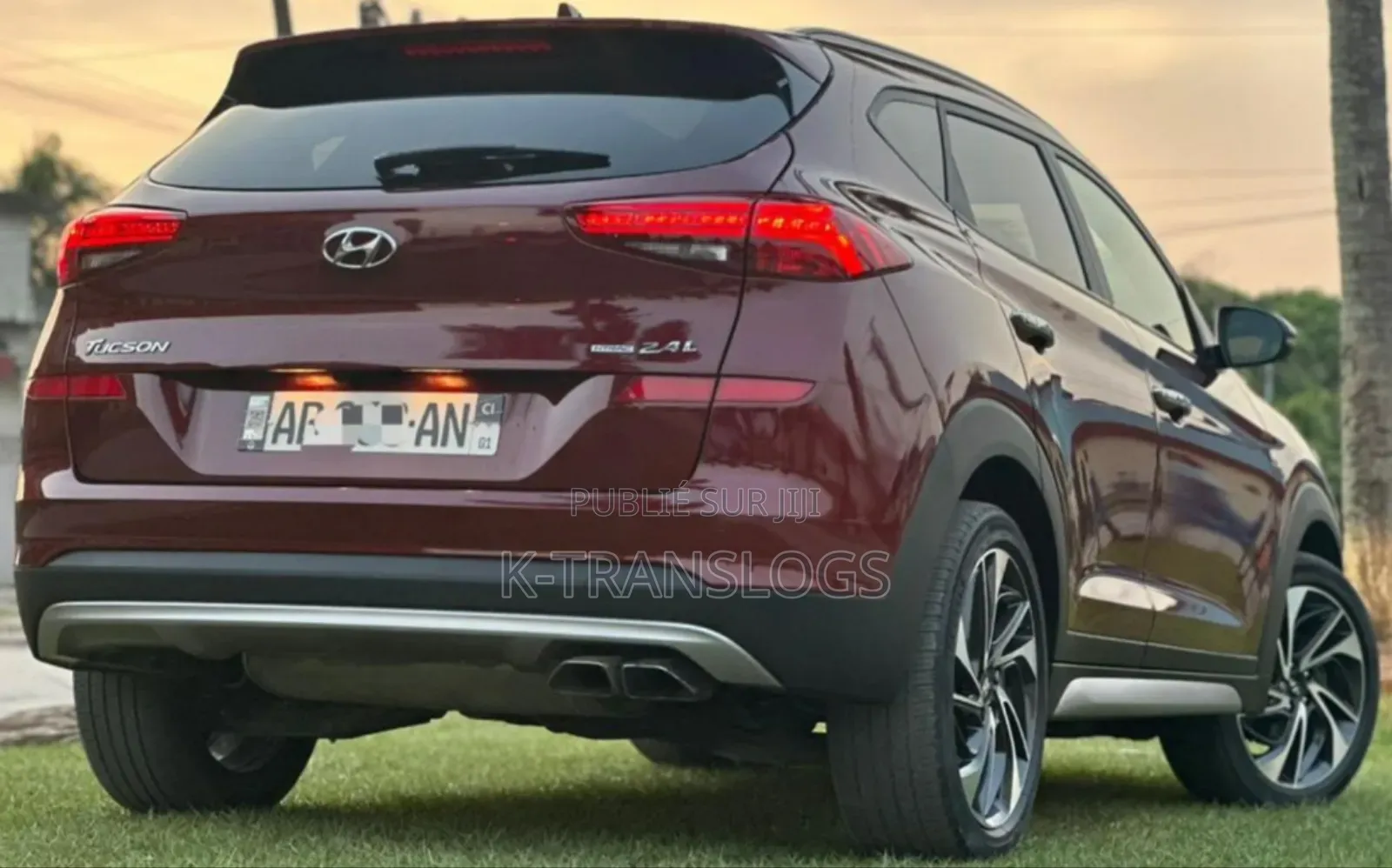 Hyundai Tucson Limited AWD 2020 Rouge