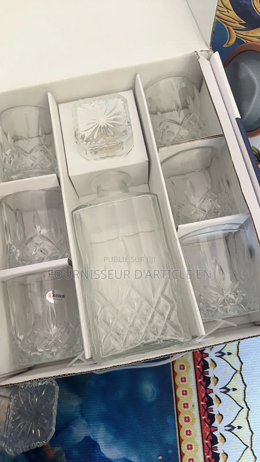 Coffret Verres À Whisky, Vendu Uniquement en Gros