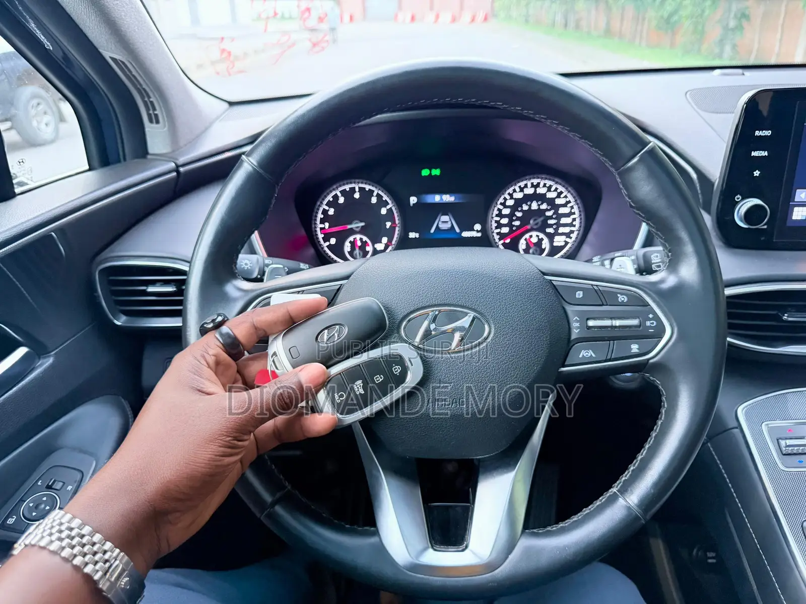 Hyundai Santa Fe 2022 Bleu