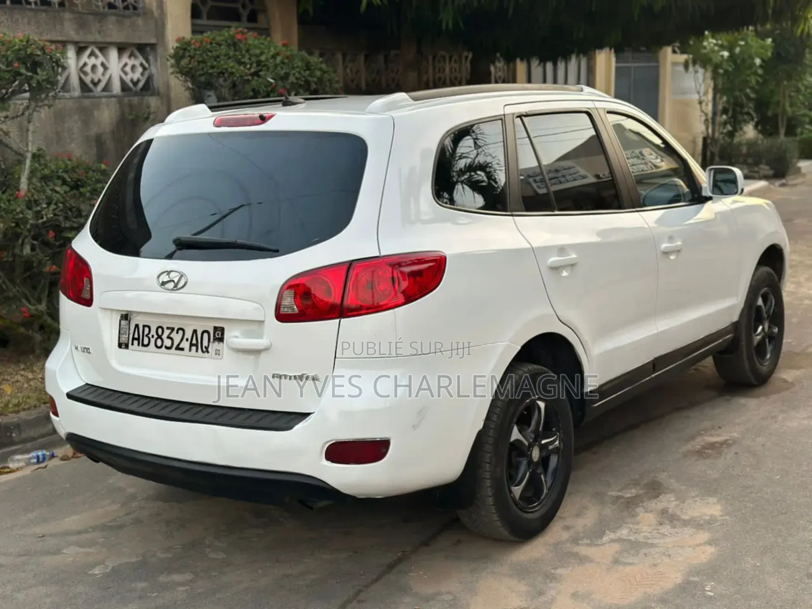Hyundai Santa Fe 2008 Blanc