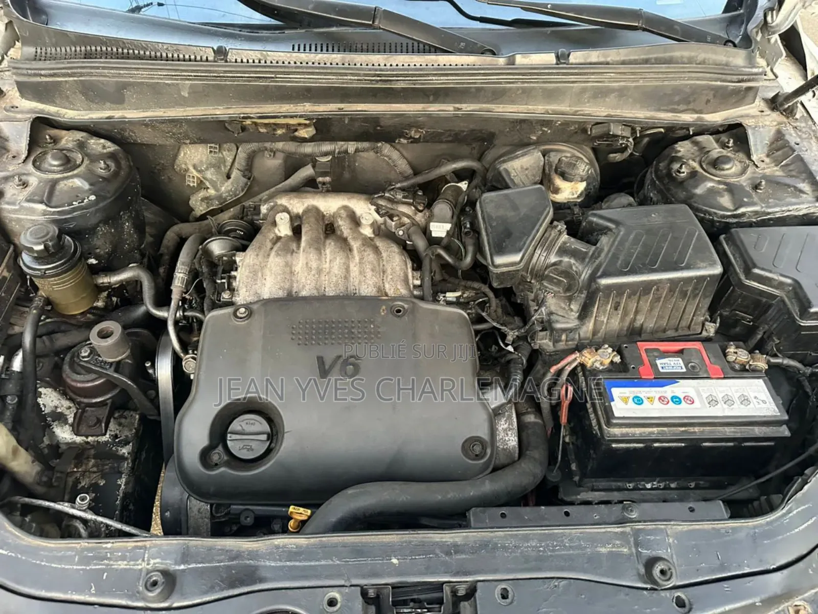 Hyundai Santa Fe 2008 Blanc