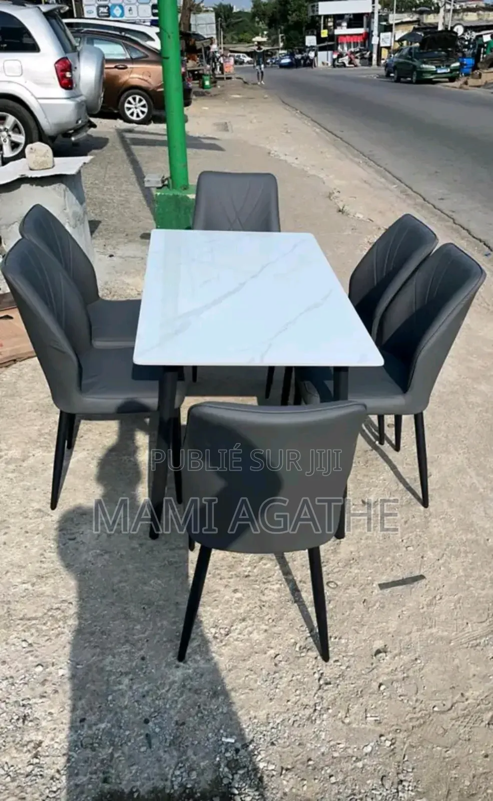 Table À Manger Marbrée