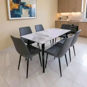 Table À Manger Marbrée