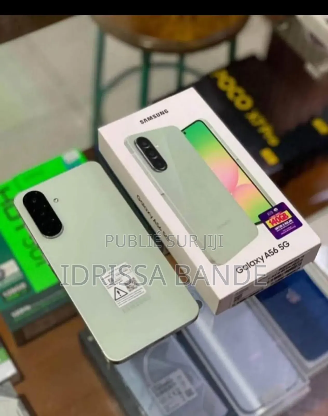 Nouveau Samsung Galaxy A56 128 GB Vert