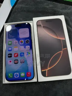 Nouveau Apple iPhone 16 Pro Max 256 GB Doré