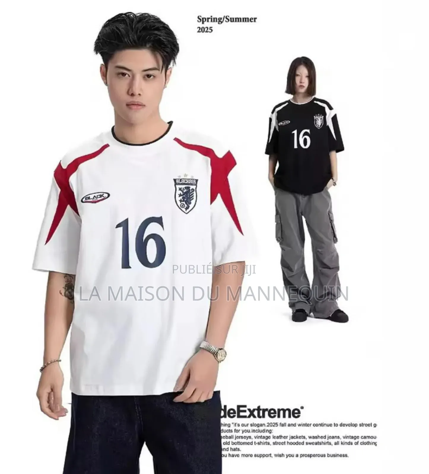 Maillot De Foot Kappa Blackal 16