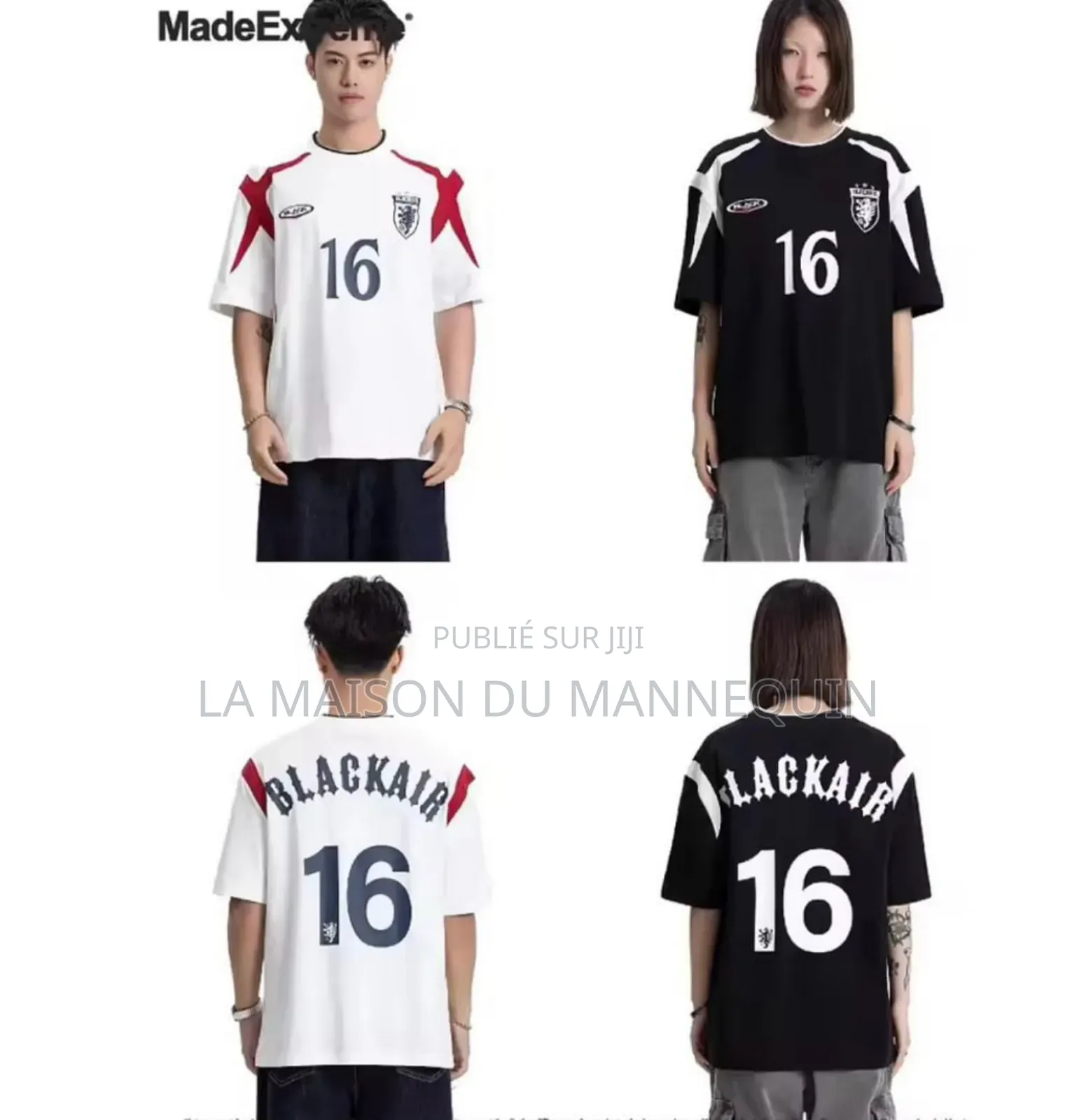 Maillot De Foot Kappa Blackal 16