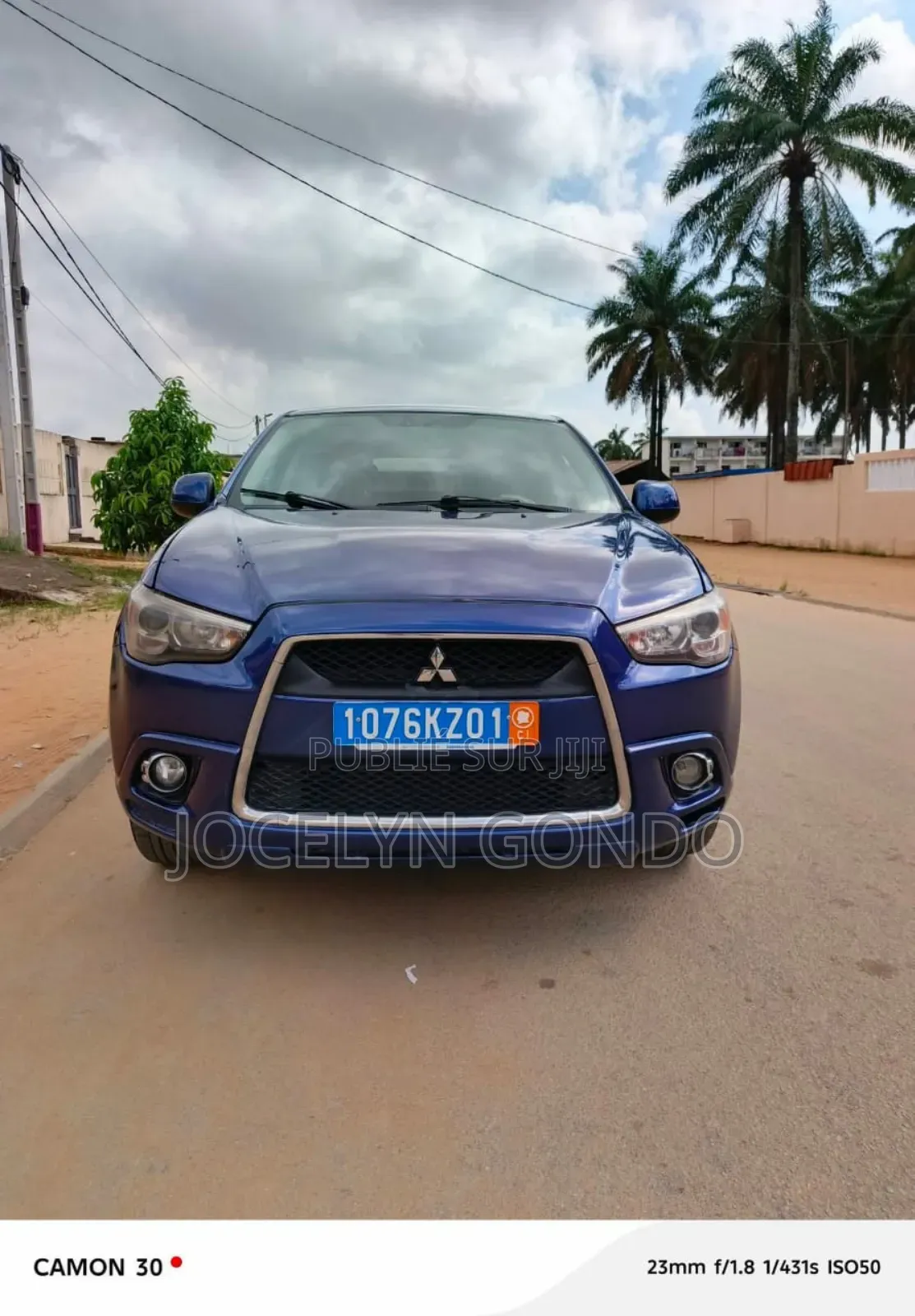 Mitsubishi Outlander Sport ES 2011 Bleu