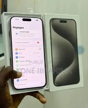 Nouveau Apple iPhone 15 Pro Max 512 GB Blanc