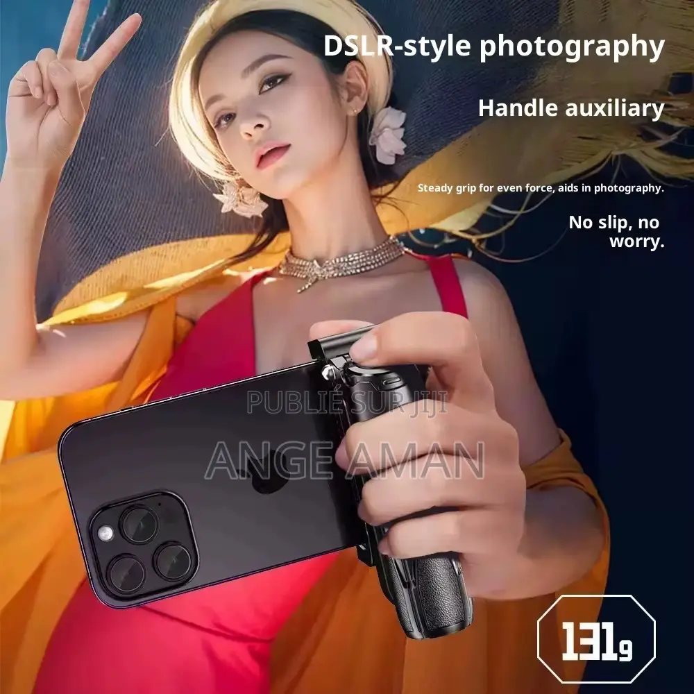 Mini Perche Selfie Multifonction – Trépied Bluetooth Avec Télécommande