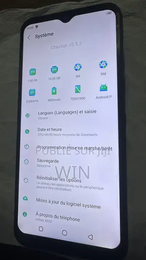 Infinix Smart 4 16 GB Vert