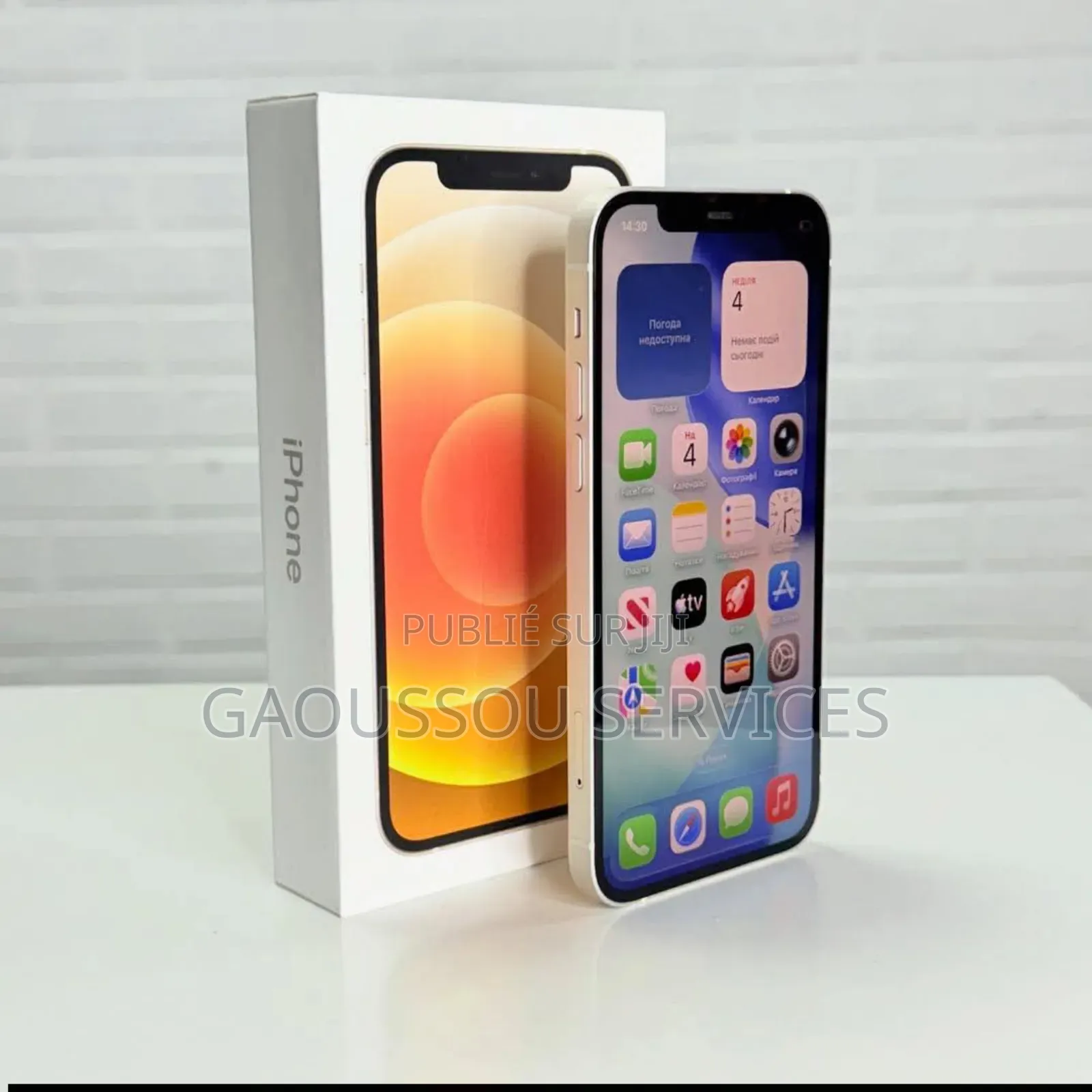 Nouveau Apple iPhone 12 128 GB Blanc