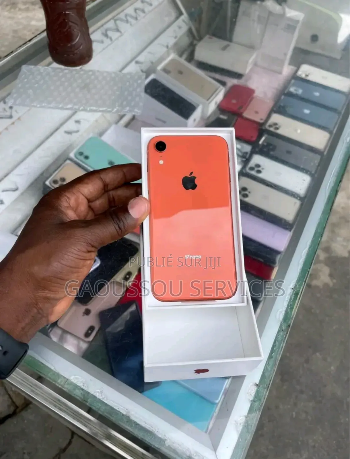 Nouveau Apple iPhone XR 256 GB Or rose