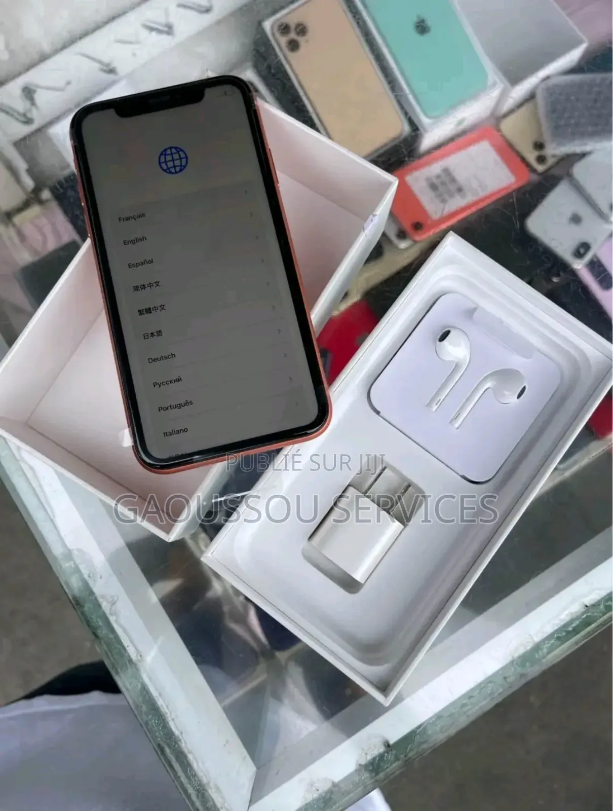 Nouveau Apple iPhone XR 256 GB Or rose