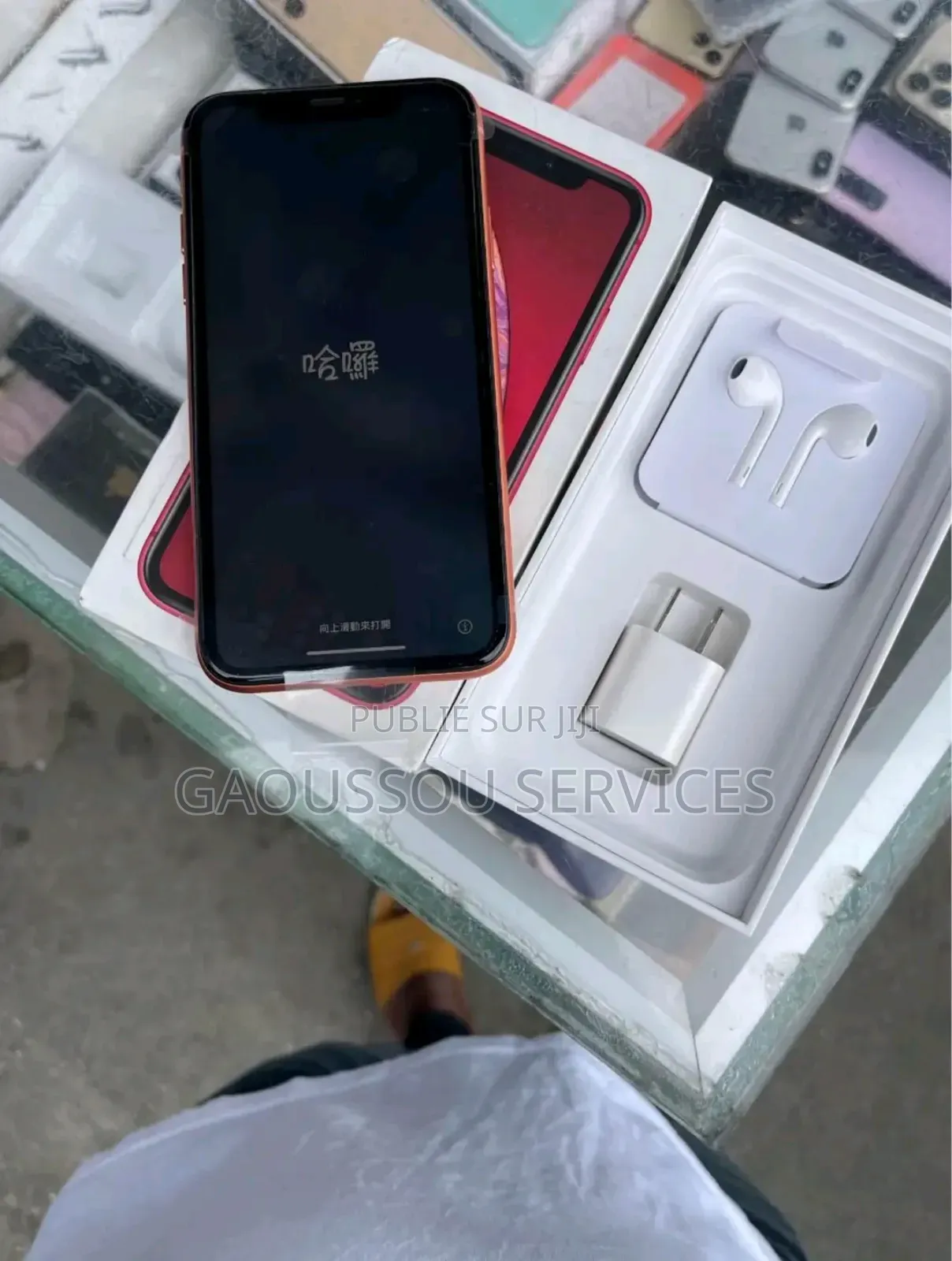 Nouveau Apple iPhone XR 256 GB Or rose