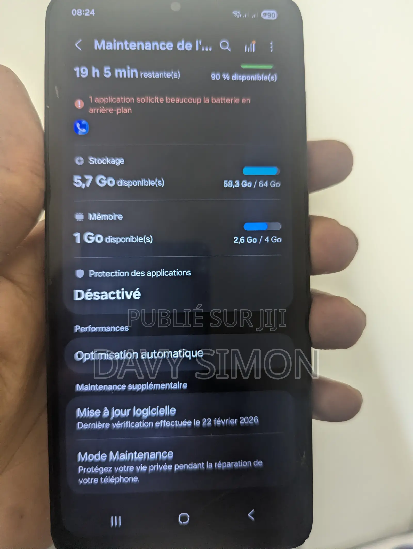 Samsung Galaxy A05 64 GB Noir