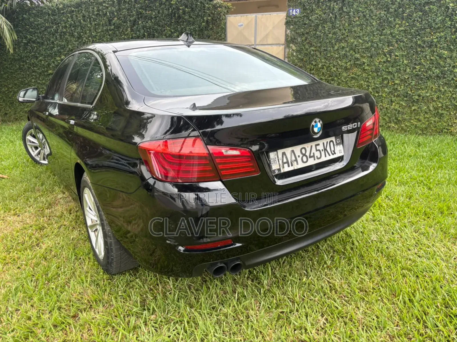 BMW 5 Series 2015 Noir