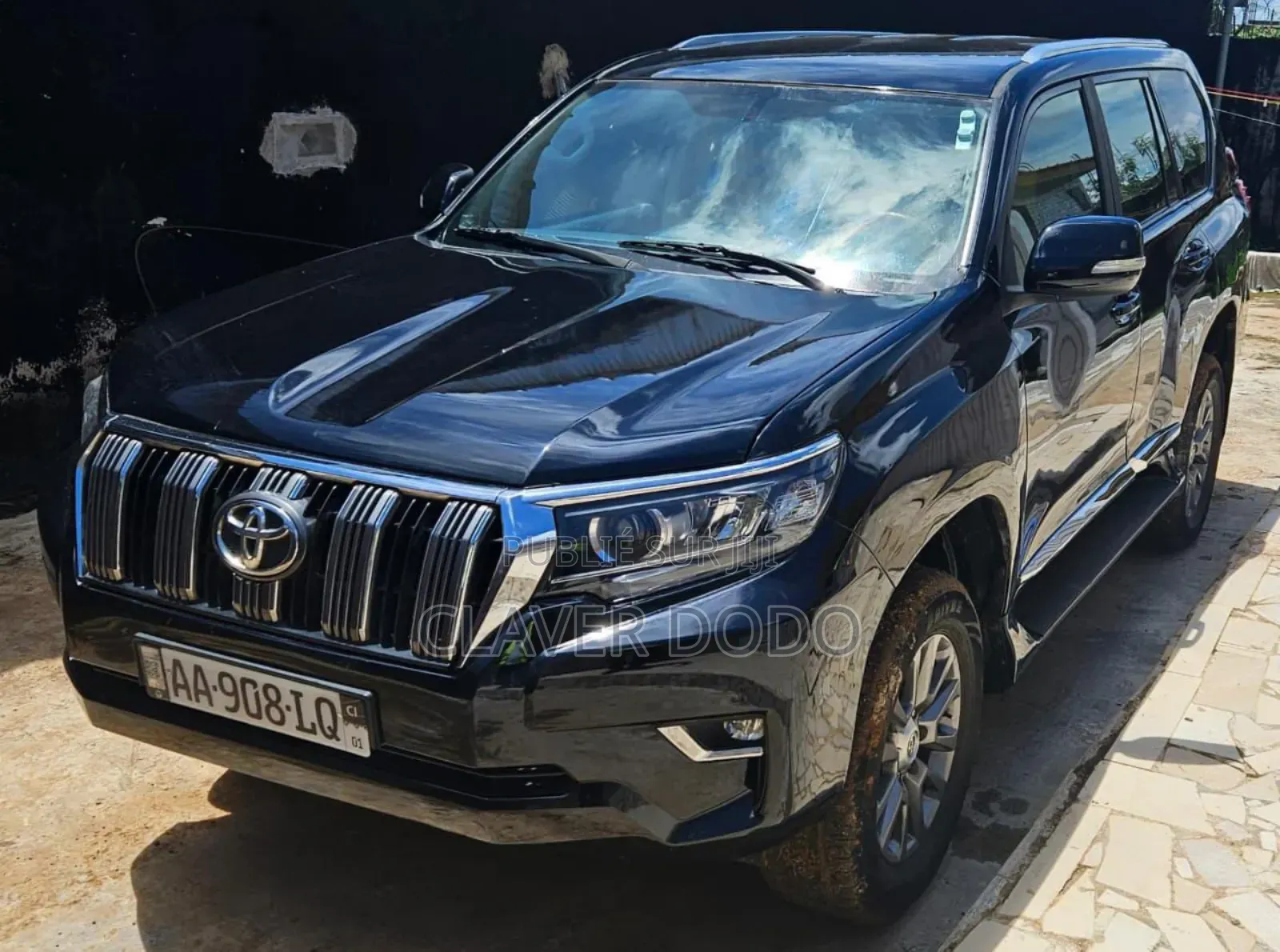 Toyota Land Cruiser Prado 2018 Noir