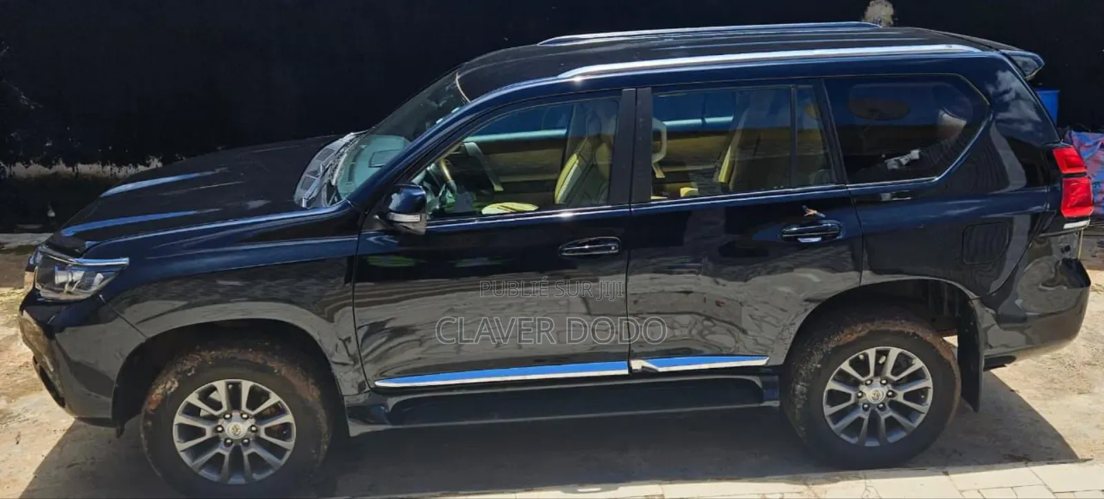 Toyota Land Cruiser Prado 2018 Noir